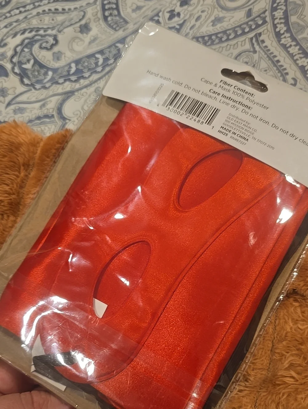 ❤️10/$13 New Child Red Cape and Mask - Kids Costume